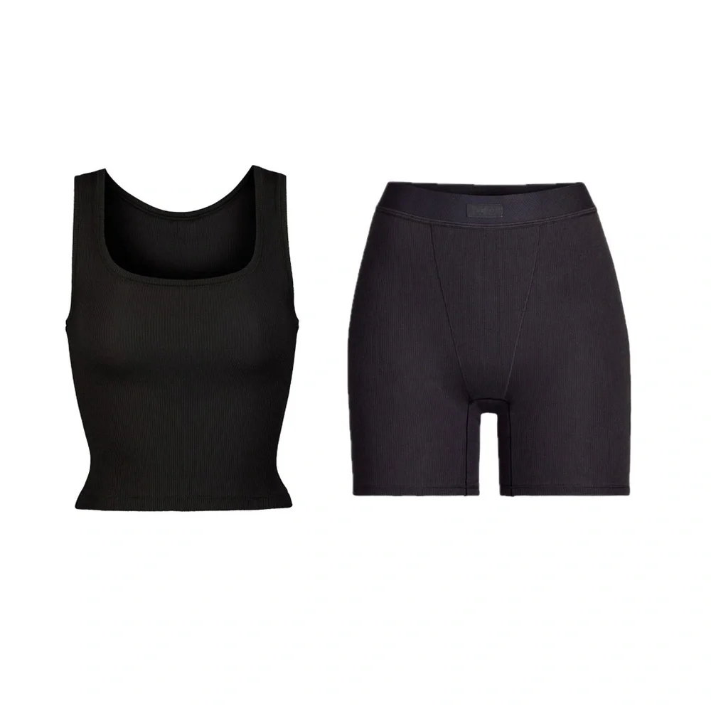 SKIMS Cotton Rib Set - Picture 1 of 1